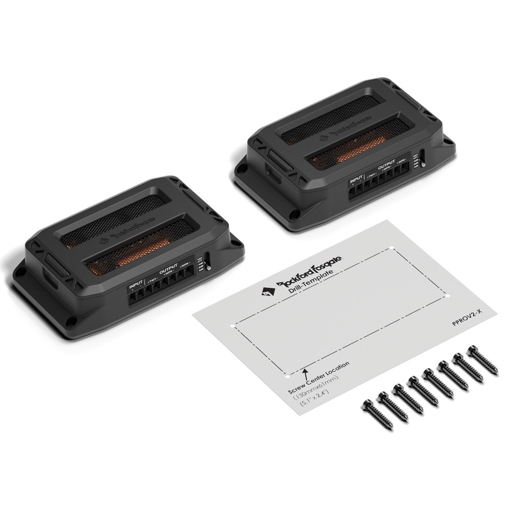 Rockford Fosgate Punch Pro PPROV2-X, passive Frequenzweichen, Paar