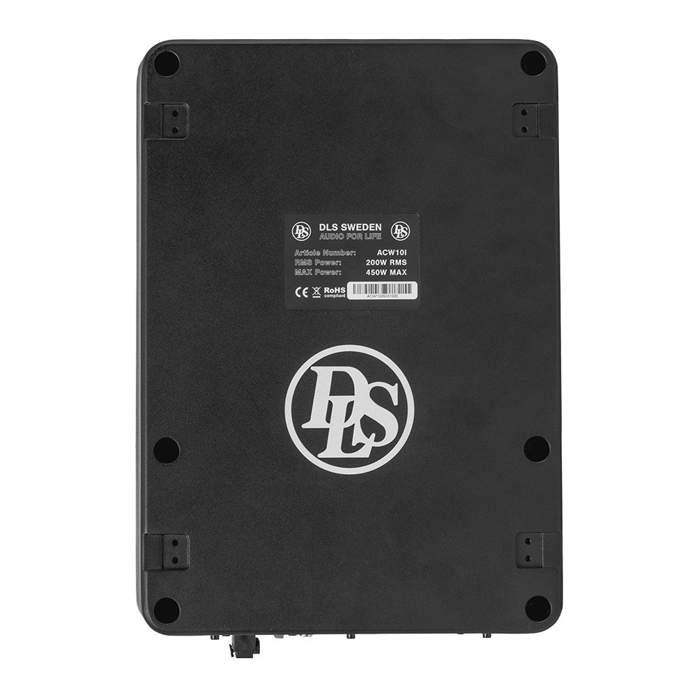 DLS ACW10i, kompakter Untersitz-Subwoofer