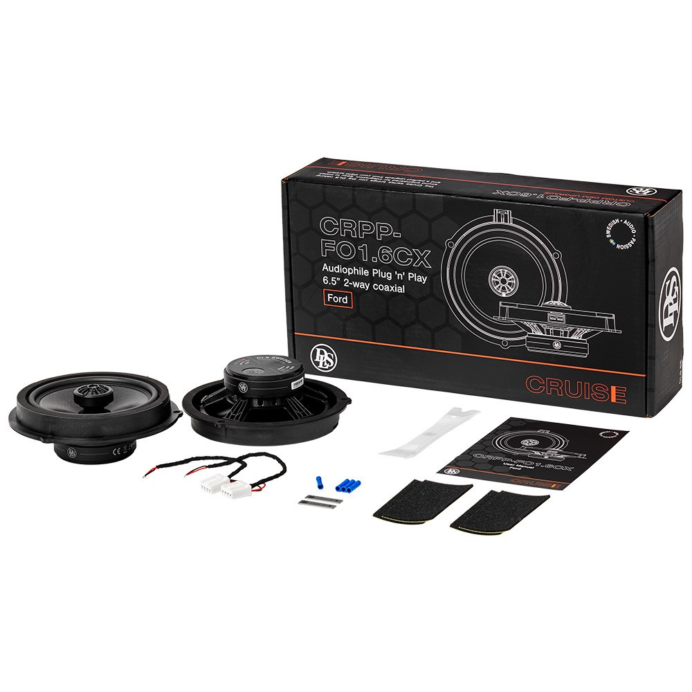 DLS Cruise CRPP-FO1.6CX, modellspezifische Koaxiallautsprecher für Ford