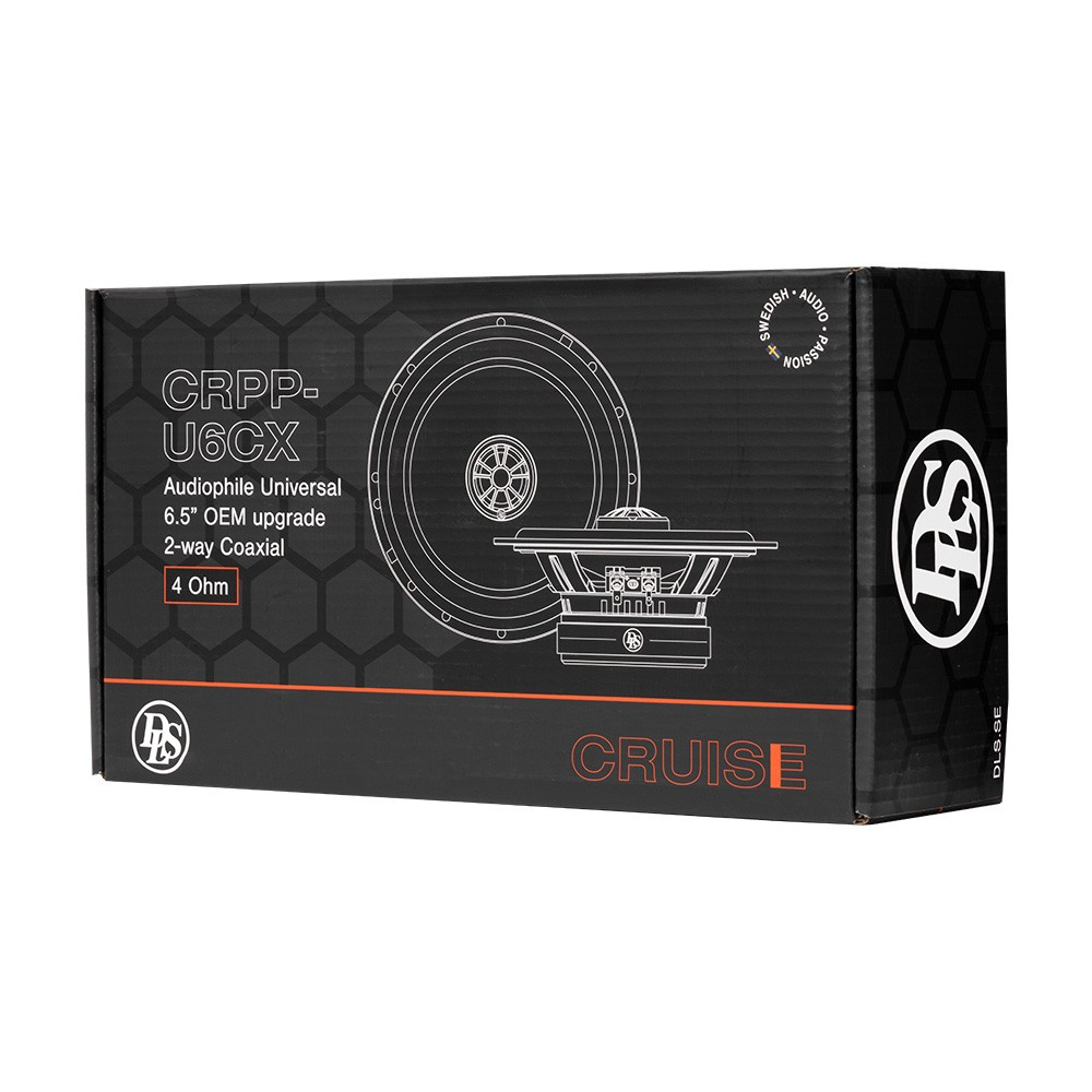 DLS Cruise CRPP-U6CX, klangstarker 6,5-Zoll-Koaxiallautsprecher