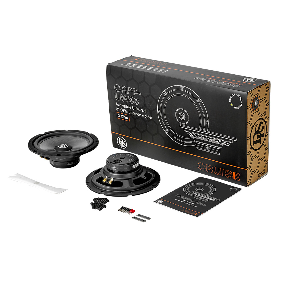 DLS Cruise CRPP-UW83, 8-Zoll-Mittelbass/Mitteltöner, 3 Ohm