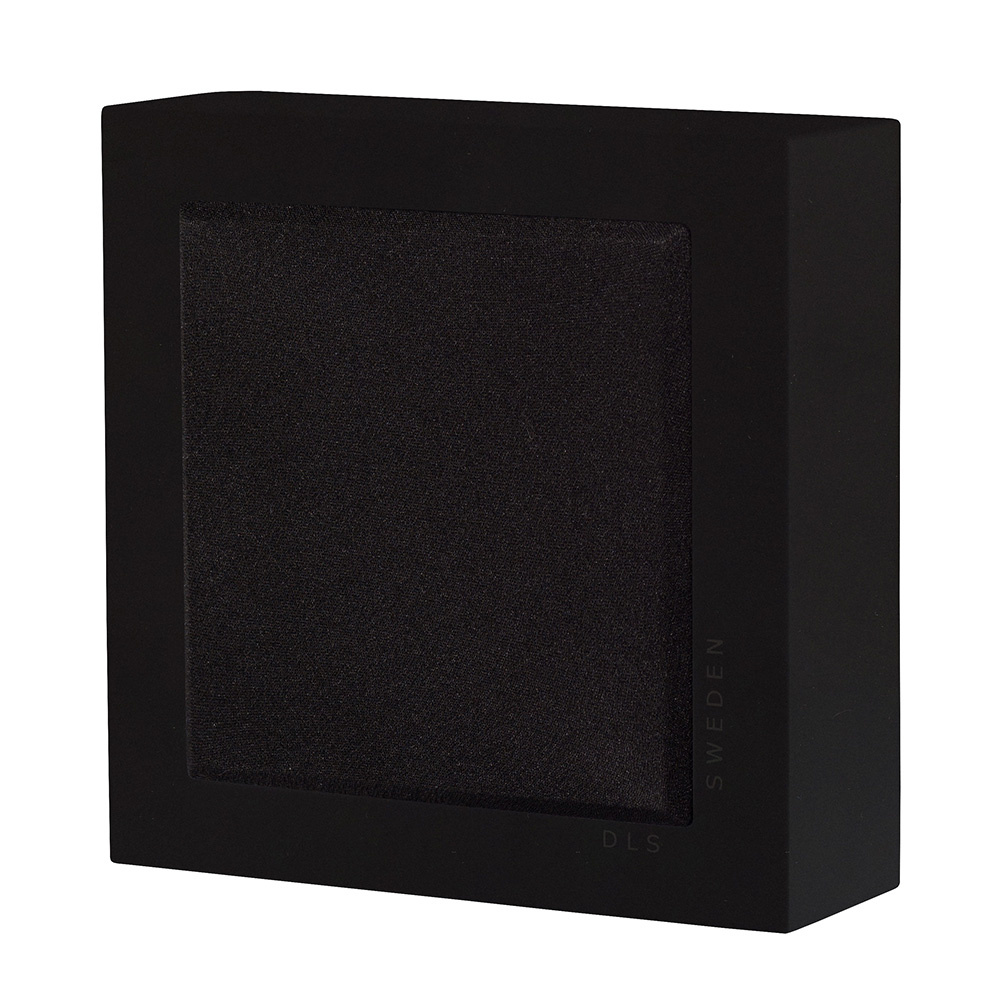 DLS Flatbox Slim Mini Wandlautsprecher in Mattschwarz, Stück