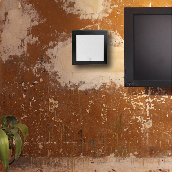 DLS Flatbox Mini On-Wall-Lautsprecher in Klavierlackschwarz, Stück