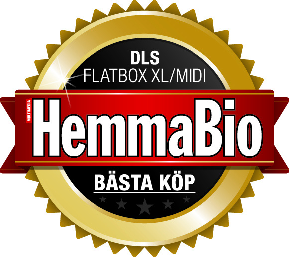DLS Flatbox Midi On-Wall-Lautsprecher in Mattweiß, Stück
