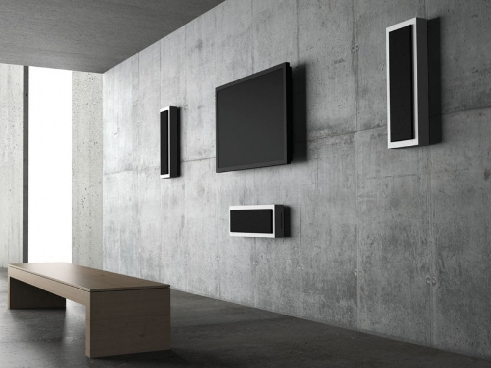 DLS Flatbox XL On-Wall-Lautsprecher in Mattweiß, Stück