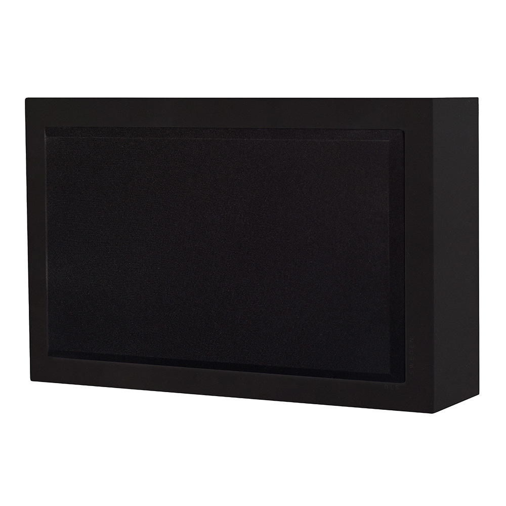 DLS Flatsub 8.2 wandmontierbarer Aktiv-Subwoofer, Mattschwarz