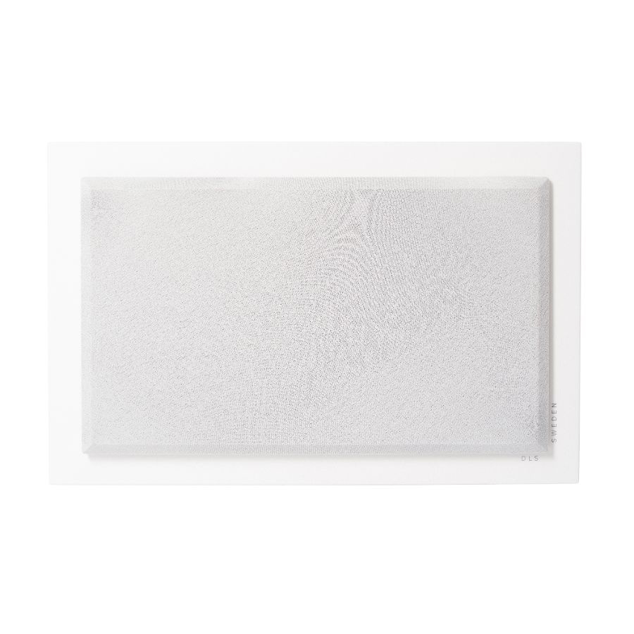 DLS Flatsub 8.2 wandmontierbarer Aktiv-Subwoofer, Mattweiß