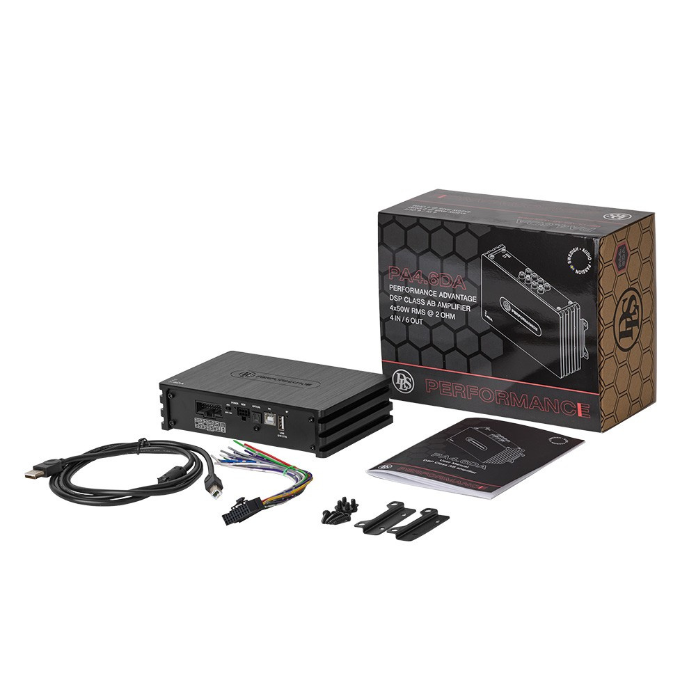 DLS PA4.6DA, 6-Kanal-DSP mit integriertem Verstärker und Bluetooth