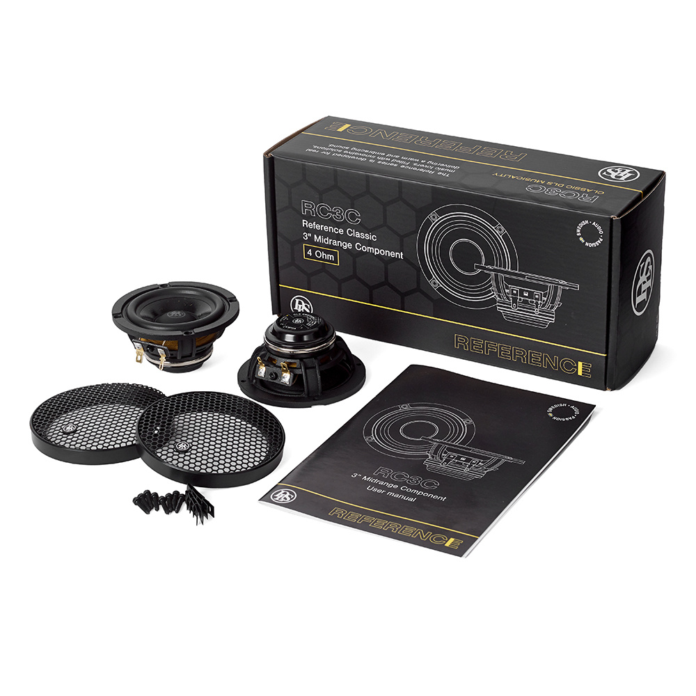 DLS RC3C, klangstarker 3-Zoll-Mitteltöner