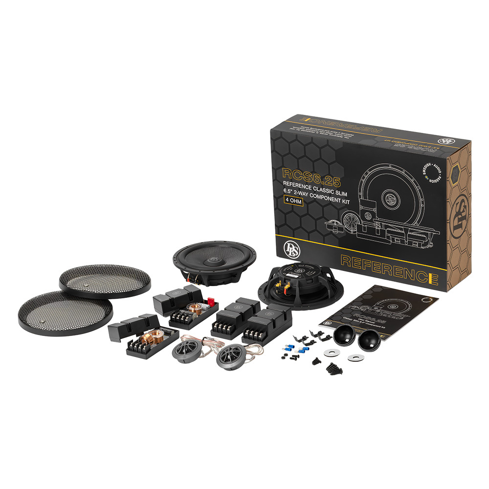 DLS Reference RCS6.25, extrem schlankes 6,5-Zoll-Komponentensystem