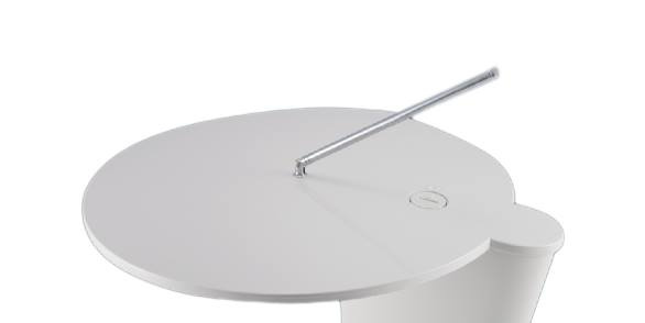Gazelle Pro TV/FM Wohnmobilantenne 12/24V
