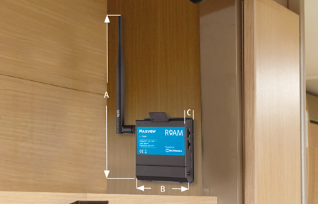 MAXVIEW ROAM, drahtloser 3G/4G- und Wi-Fi-Router