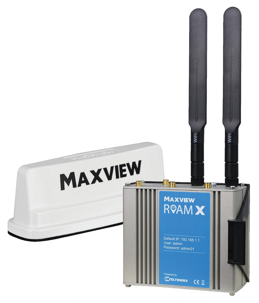 MAXVIEW ROAM X, drahtloser 5G/4G- und Wi-Fi-Router