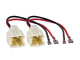 Lautsprecher-Adapterkabel Dacia/Fiat/Nissan/Opel/Renault, 2er-Pack Lautsprecher-Adapterkabel Dacia/Fiat/Nissan/Opel/Renault, 2er-Pack