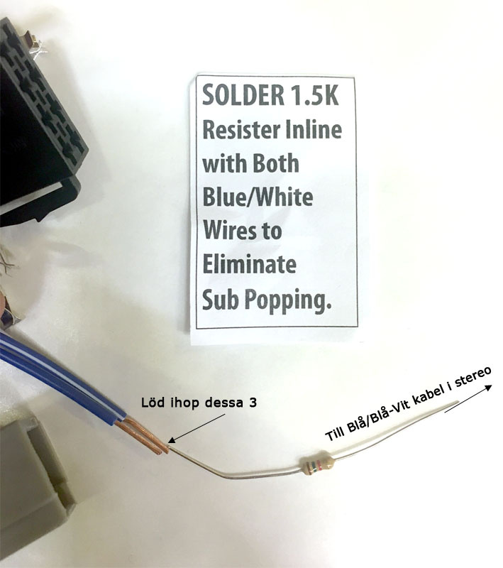 ISO-Kabel Ford Mustang, F150