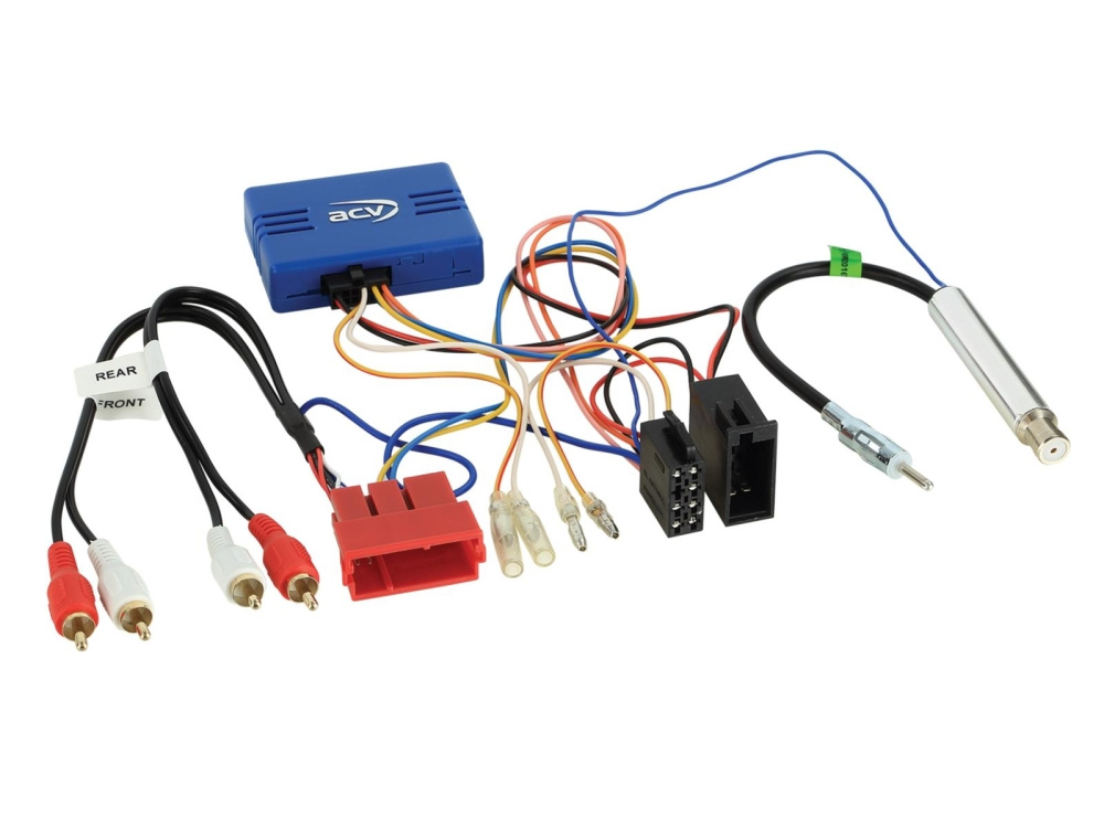 CAN-Bus-Adapter Audi ISO>ISO/Antenne ISO>DIN