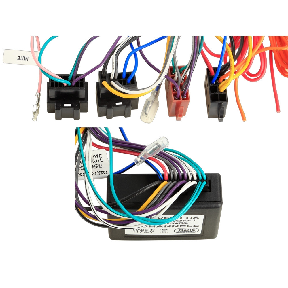 Aktiver Systemadapter Cadillac/Saab 14/16-pin>ISO
