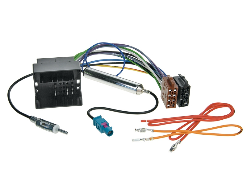 ISO-Kabel Quadlock für Audi, Seat, Skoda und VW