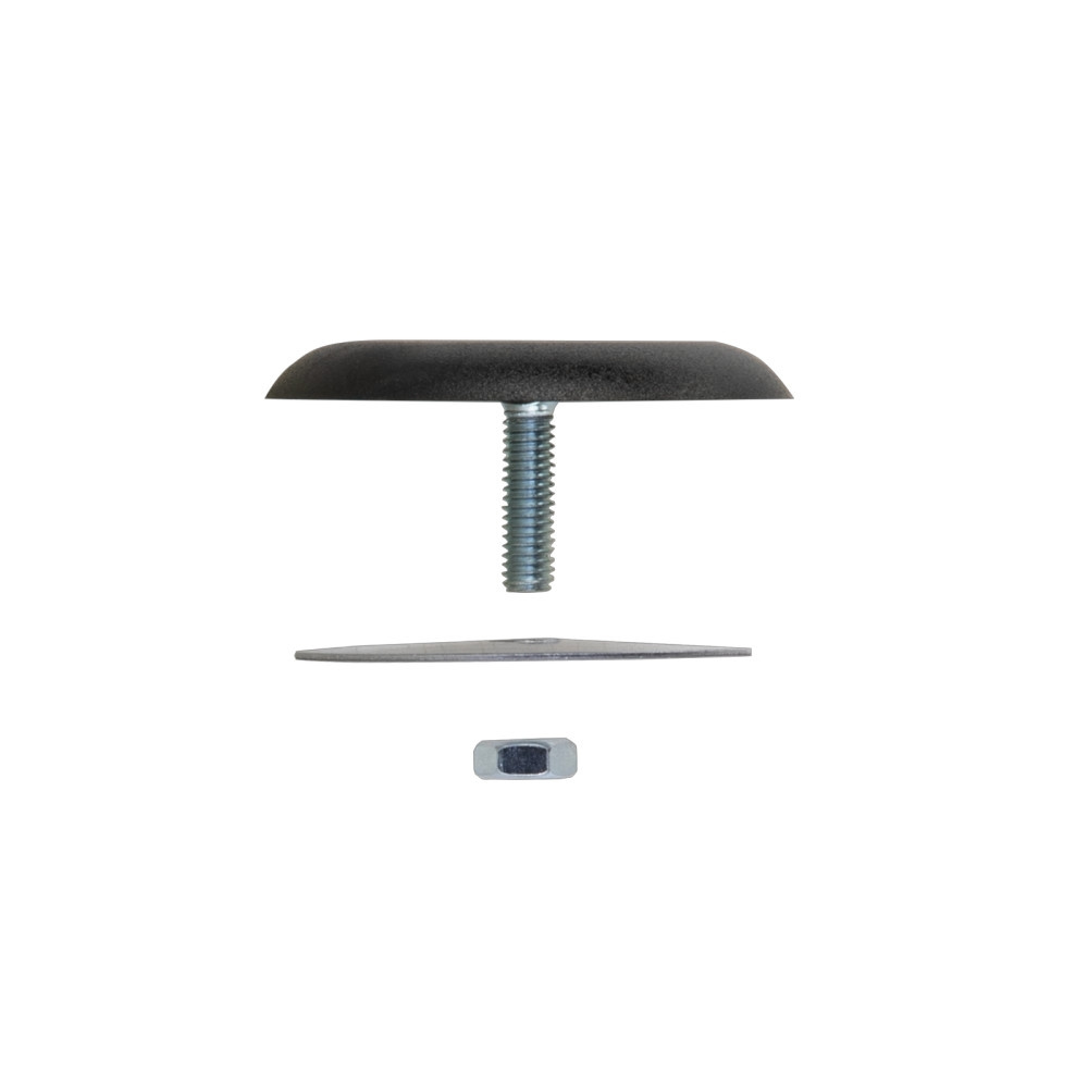 Antennenlochstopfen Ø40 mm schwarz