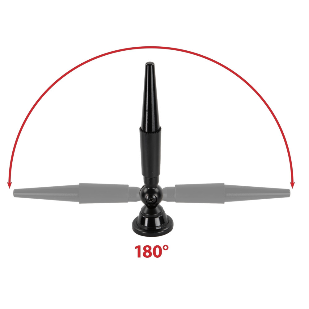 ACV Dachantenne AM/FM 5,5 cm Aluminium