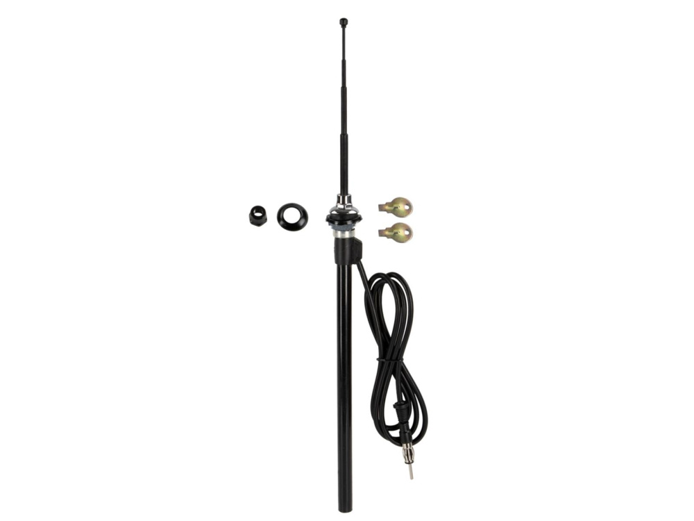 Teleskopantenne AM/FM universal, schwarz Ø29 mm