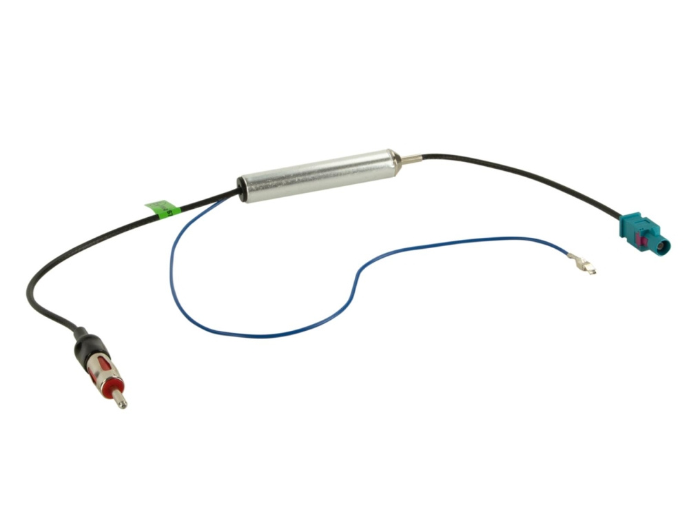 Antennenadapter Fakra(m) auf DIN(m), 12V Phantom