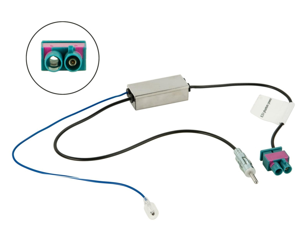 Antennenadapter Fakra auf DIN, 20 cm