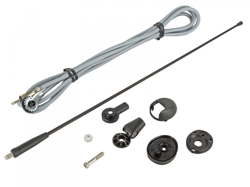 Dachantenne 0-90 Grad, 8 mm Loch, 2,45 m Kabel