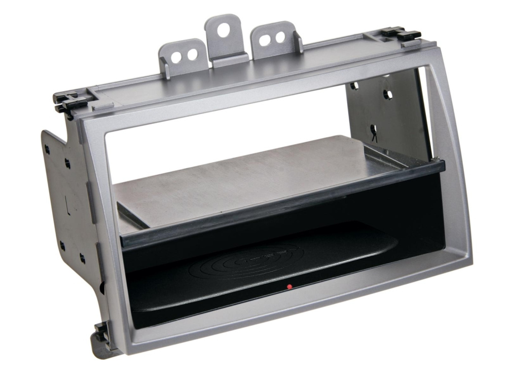 INBAY Montagerahmen 2-DIN Hyundai i20, silber