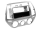 Montagerahmen 2-DIN Hyundai i20, silber Montagerahmen 2-DIN Hyundai i20, silber