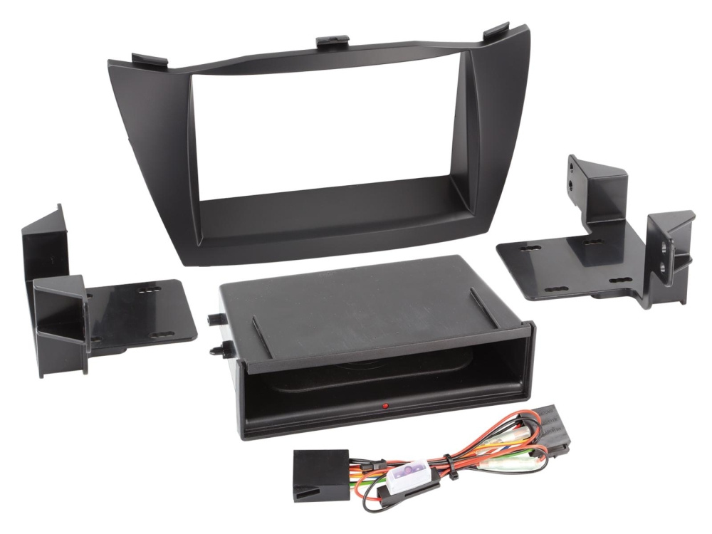 2-DIN Montagerahmen INBAY Hyundai IX35, schwarz