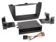 2-DIN Montagerahmen INBAY Hyundai IX35, schwarz 2-DIN Montagerahmen INBAY Hyundai IX35, schwarz