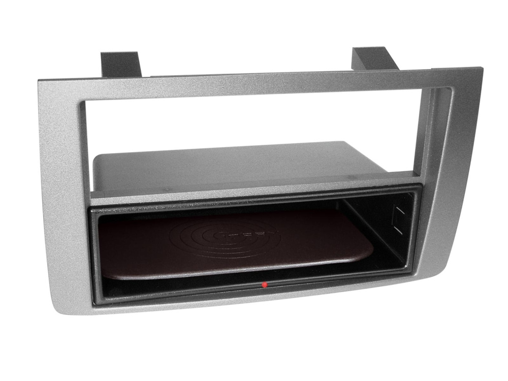 1-DIN Montagerahmen INBAY Lancia Musa, Anthrazit