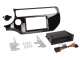 2-DIN Montagerahmen INBAY Kia Rio, Klavierlack schwarz 2-DIN Montagerahmen INBAY Kia Rio, Klavierlack schwarz
