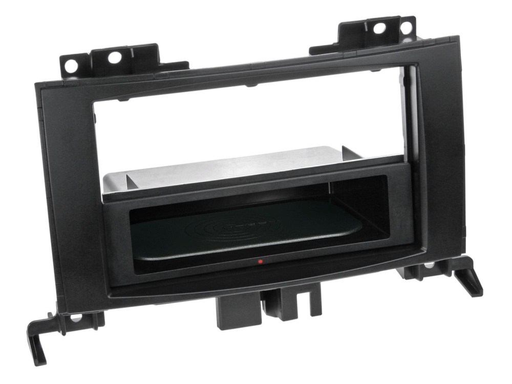 1-DIN Montagerahmen INBAY Mercedes/VW, schwarz