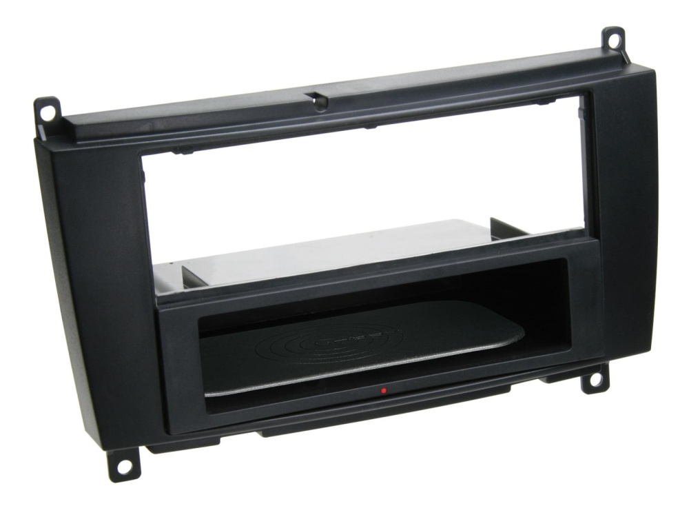 1-DIN Montagerahmen INBAY Mercedes CLK, schwarz