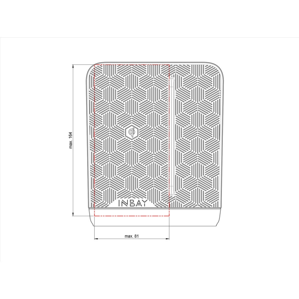 INBAY® Pocket Opel Zafira C, 10W