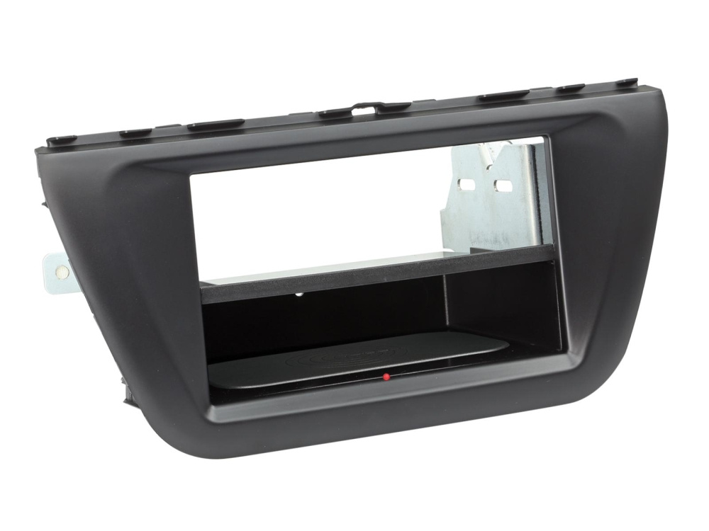 Einbaurahmen 2-DIN INBAY® Suzuki SX-4 S-Cross, schwarz
