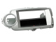 Einbaurahmen 1/2-DIN Toyota Yaris, silber Einbaurahmen 1/2-DIN Toyota Yaris, silber
