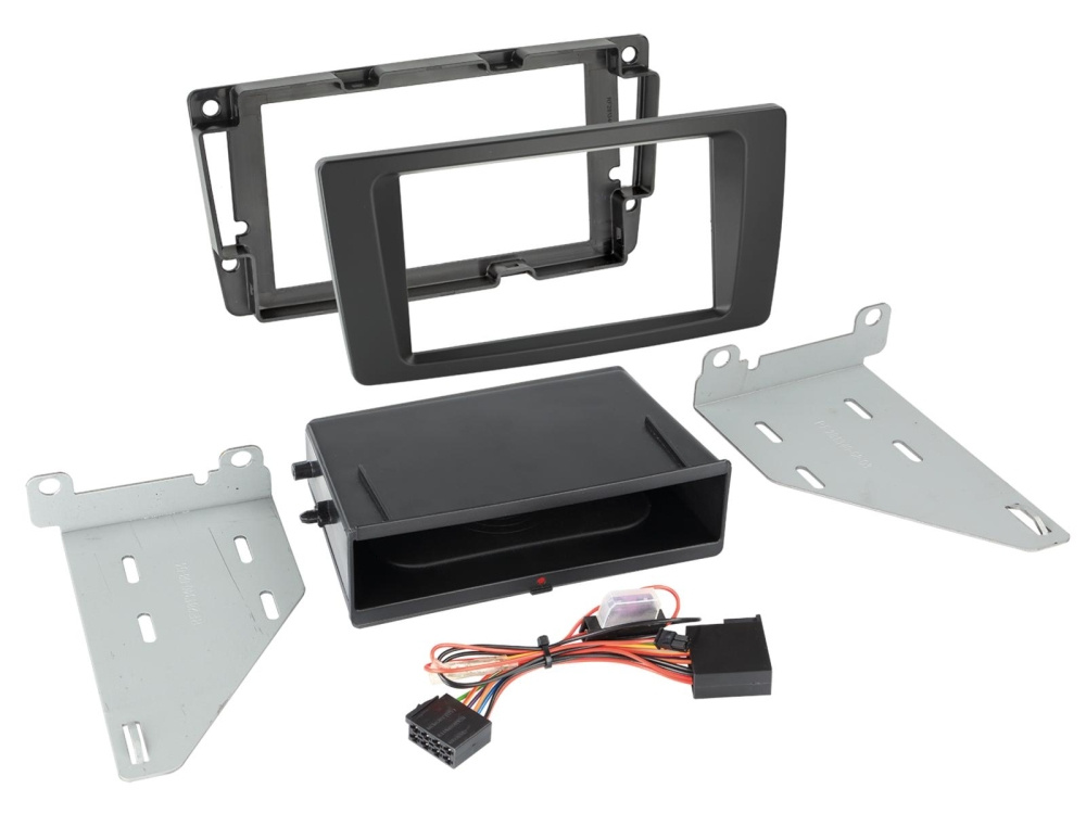 Montagerahmen ACV 2-DIN Skoda Octavia/Yeti, schwarz