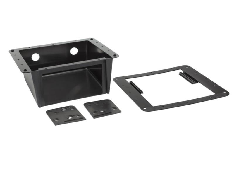 Unterbaugehäuse Doppel-DIN