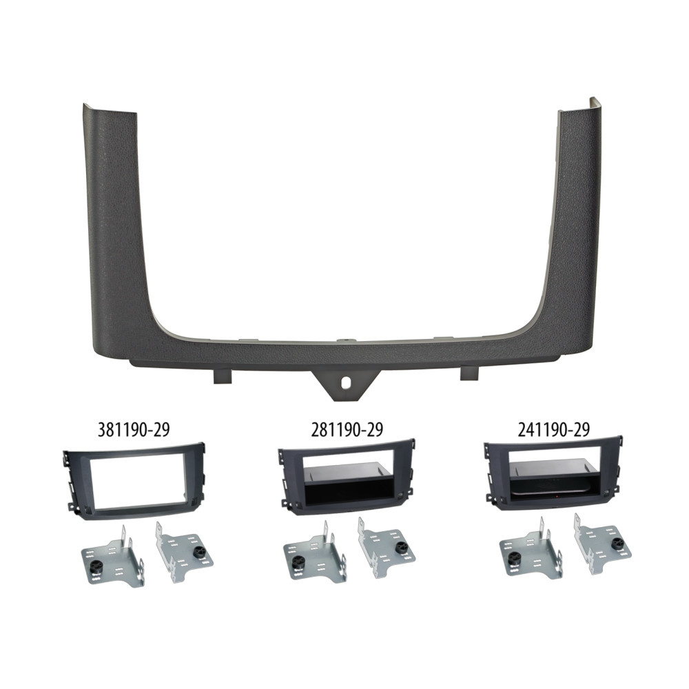 Montagerahmen 2-DIN Smart ForTwo 2010-2015