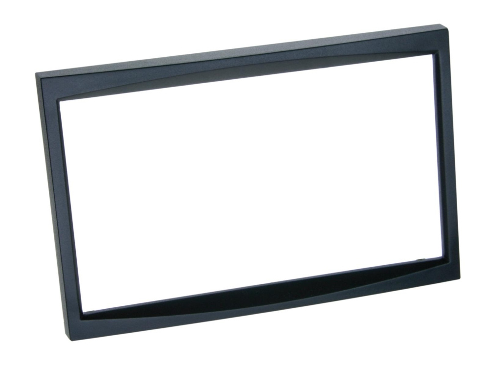 Einbaurahmen 2-DIN Citroen/Fiat/Peugeot/Toyota, schwarz