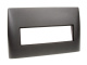 Einbaurahmen 1-DIN Fiat Stilo, schwarz Einbaurahmen 1-DIN Fiat Stilo, schwarz