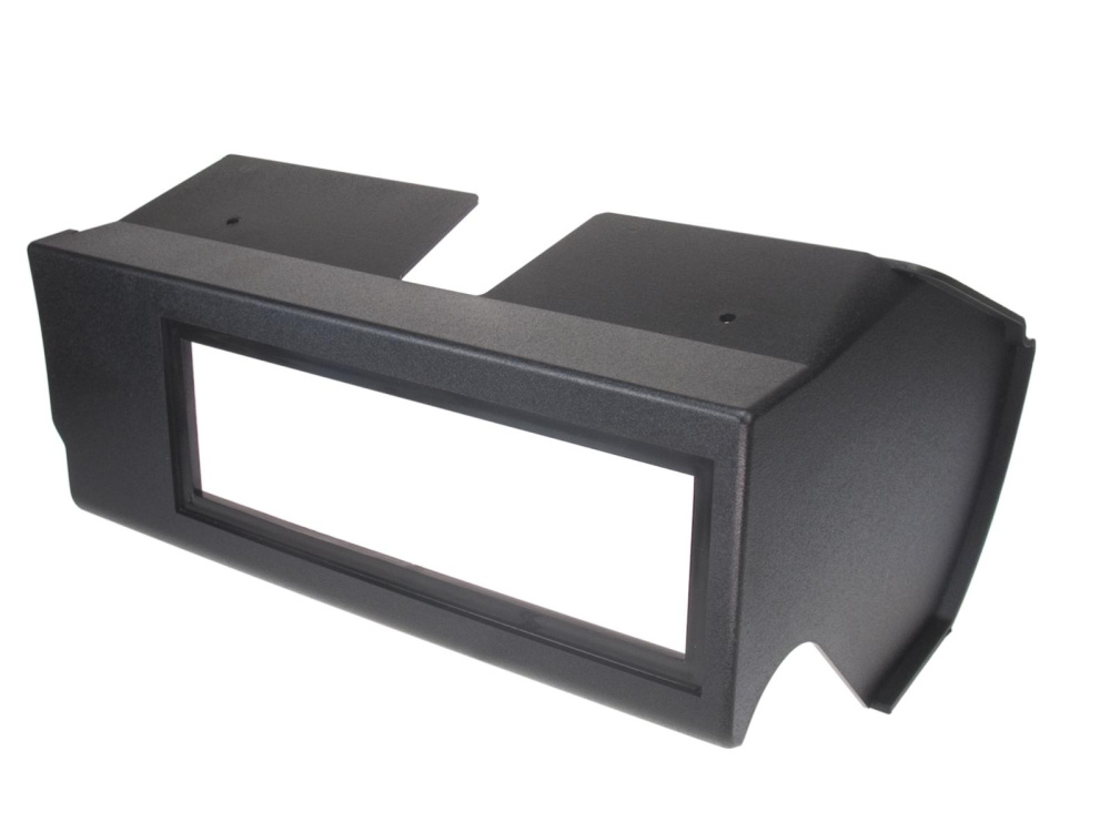 Einbaurahmen 1-DIN Fiat Panda, schwarz