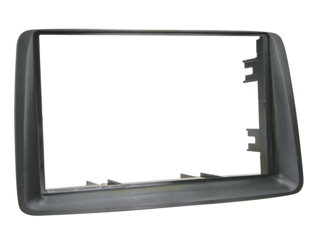 Einbaurahmen 2-DIN Fiat Panda, grau