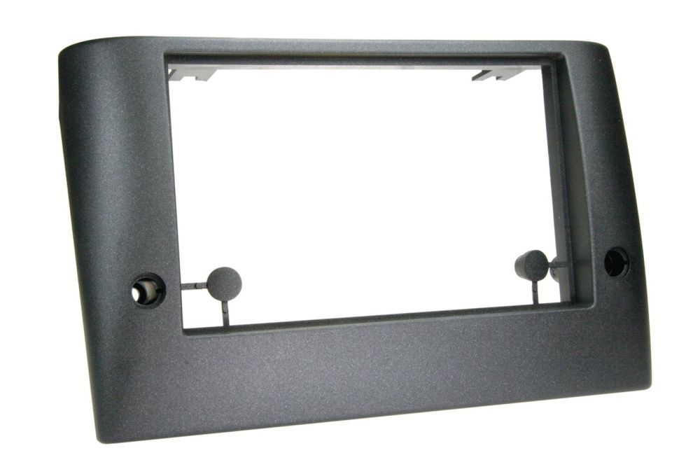 Einbaurahmen 2-DIN Fiat Stilo, schwarz