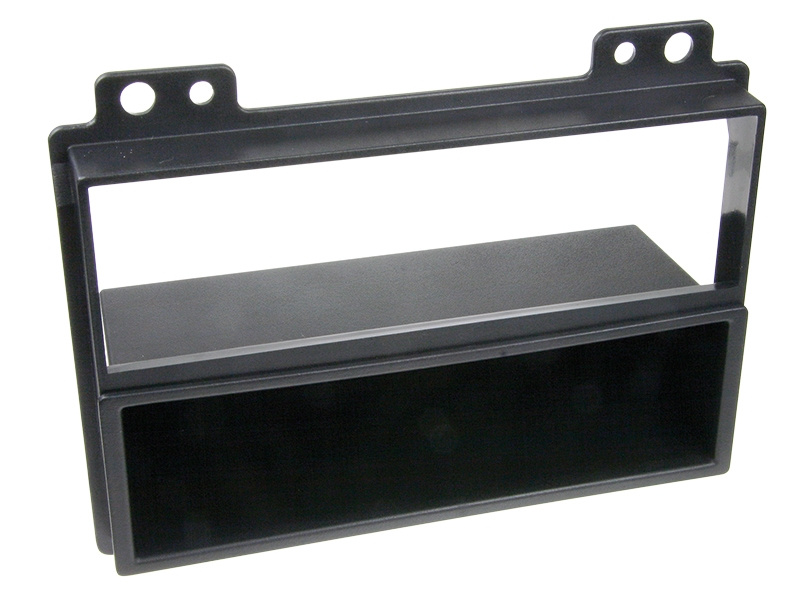 Montagerahmen Ford 1-2DIN mit Ablagefach 2001- schwarz