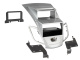 Montagerahmen 2-DIN mit Ablagefach Ford Fiesta, silber Montagerahmen 2-DIN mit Ablagefach Ford Fiesta, silber