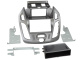 Montagerahmen 2-DIN mit Ablagefach Ford Connect silber Montagerahmen 2-DIN mit Ablagefach Ford Connect silber